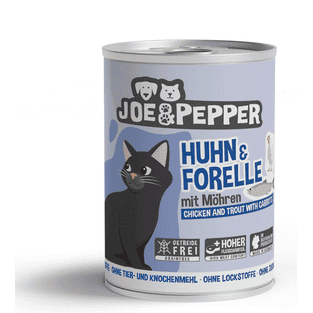 Cat Huhn & Forelle mit Möhren