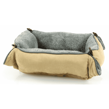 swisspet Coussin universel Bobby, gris / beige, 53 x 42 x 18cm