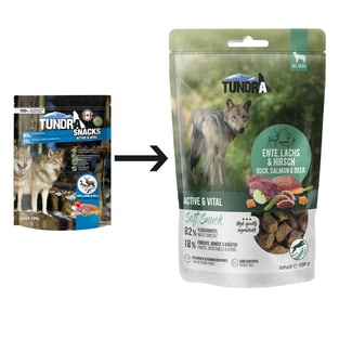 Snacks Active & Vital Canard, Saumon et Cerf