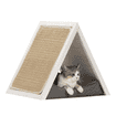 Katzen-Kratztriangel aus Holz