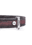 London Similpelle Halsband für Hunde in bordeaux