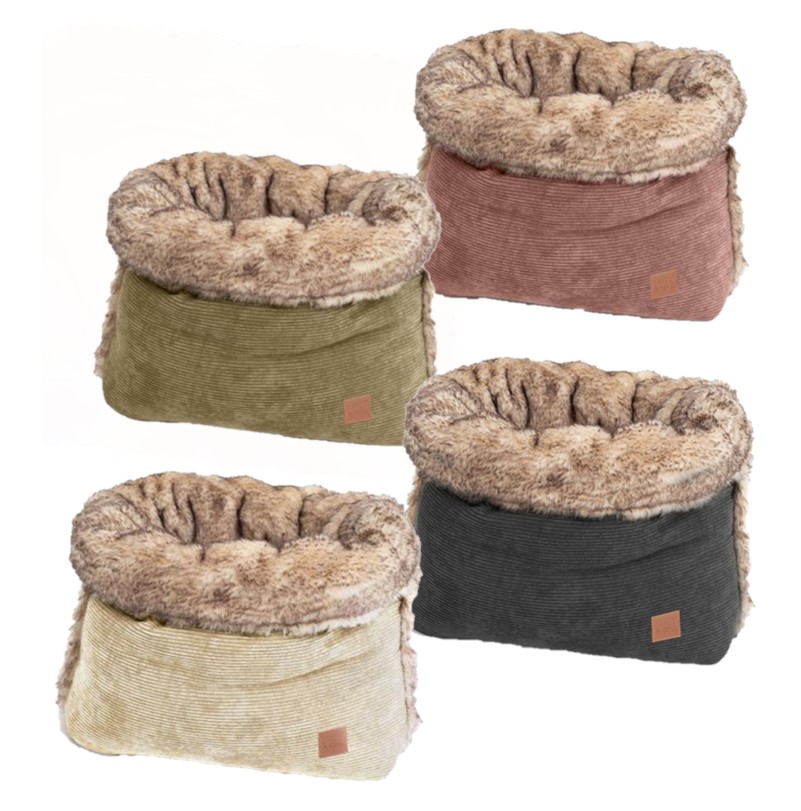 Petit panier pour chiens & chats Snuggle Corde / Faux Fur M