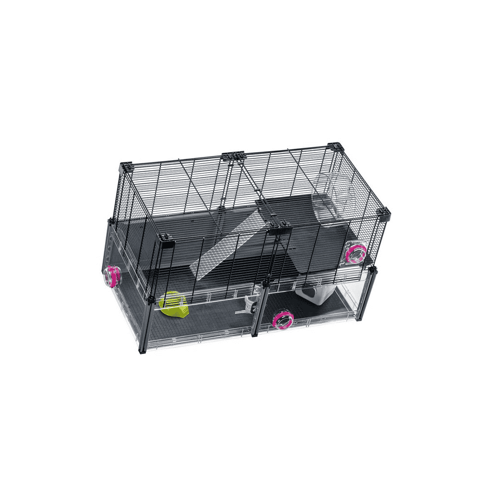 Cage pour rongeurs Multipla gris