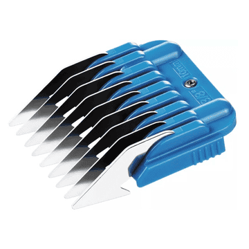 Snap-on metal attachment combs