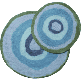 Tapis Agate Bleu
