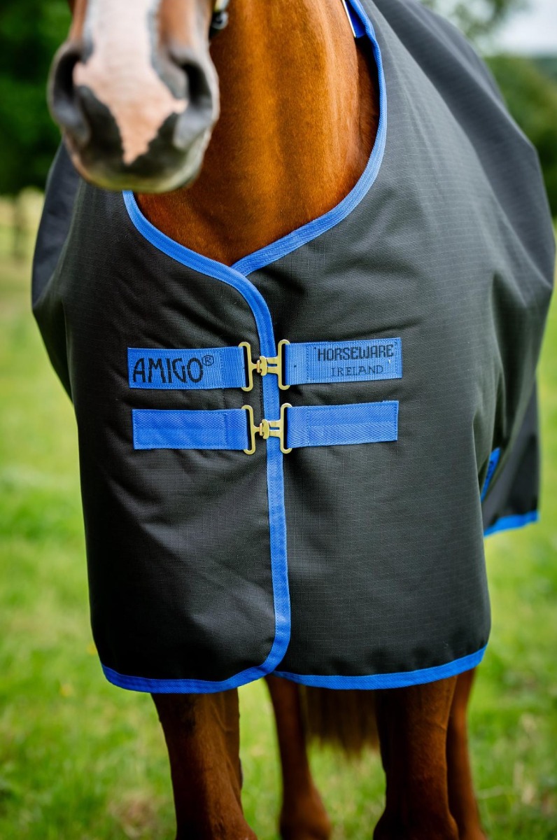 Amigo Ripstop 900D Pasture Rug black/blue