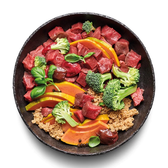 Adult beef with amaranth