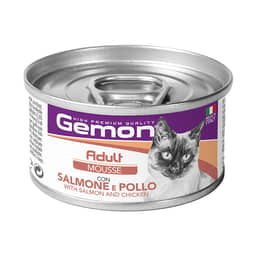 Cat Adult Mousse with Salmon and Chicken