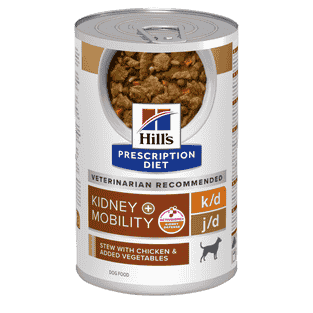 Canine k/d + j/d Kidney + Mobility Chicken Stew - Dose