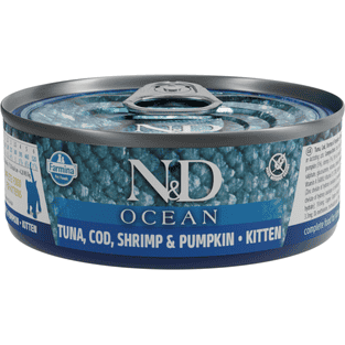 Feline Kitten Ocean - Thunfisch, Kabeljau, Garnelen & Kürbis