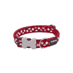 Collar Design White Spots on Red