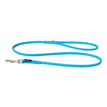 Round Classic leather leash S