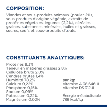Feline Metabolic Stew flavoured with chicken & vegetables - Boîte