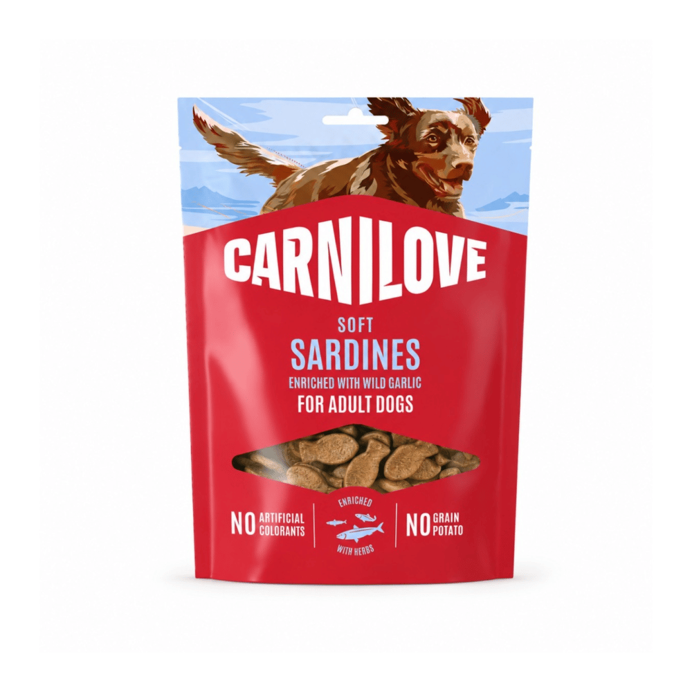 Soft Snack Sardines with Wild Garlic