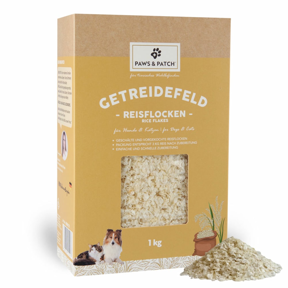 Getreidefeld Reisflocken