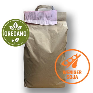 BioPiepFood Bio-Alleinfutter für Legehennen mit Oregano und weniger Soja – Pellets