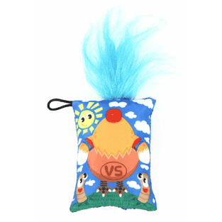 Katzenspielzeug aus Nylon, Punky-Kissen