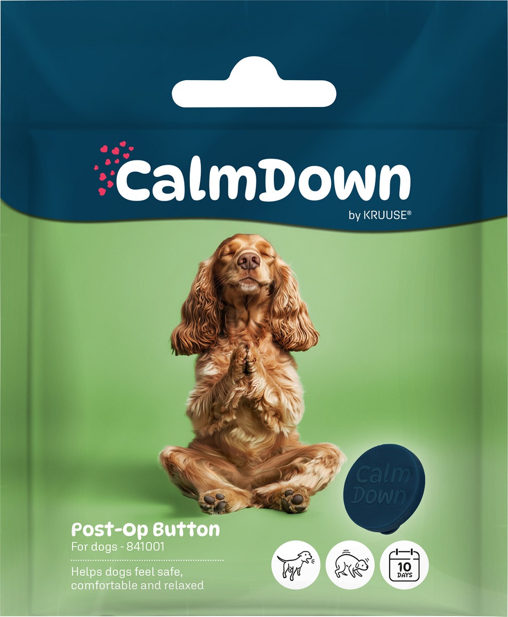 Bouton CalmDown post-opératoire pour chiens