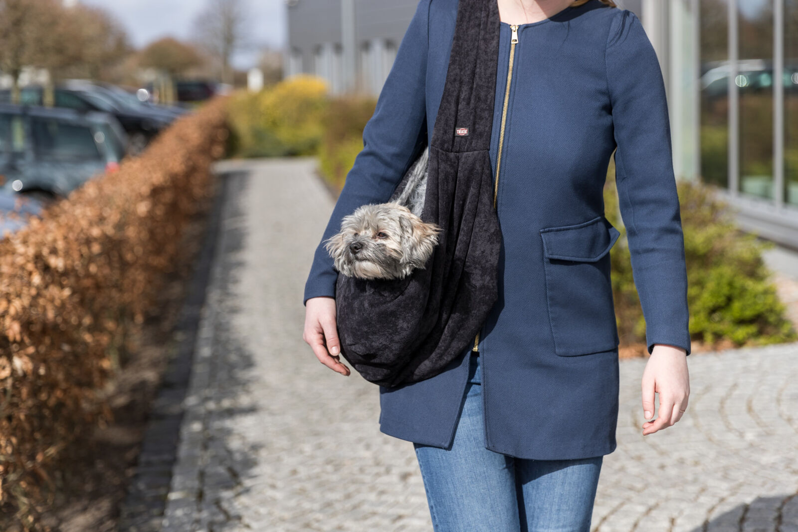 Sac ventral Soft Fourrure artificielle