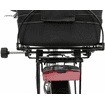 Bicycle basket for luggage carrier