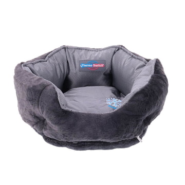 Santorini Dog Bed, Grey