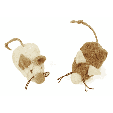 Set de souris en peluche
