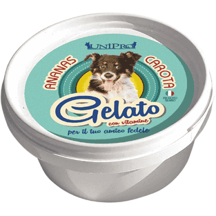 Glace pour chiens
