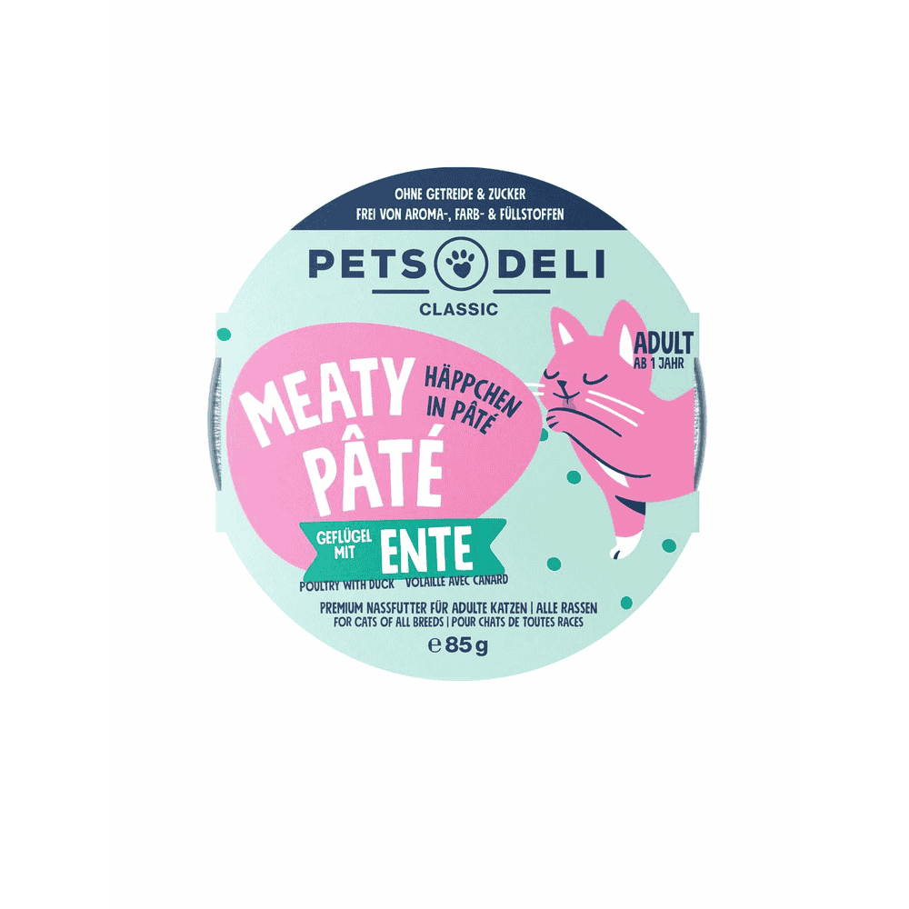 Adult Meaty Pâté poultry with duck