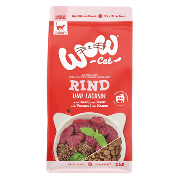 Cat Adult Rind und Lachsöl