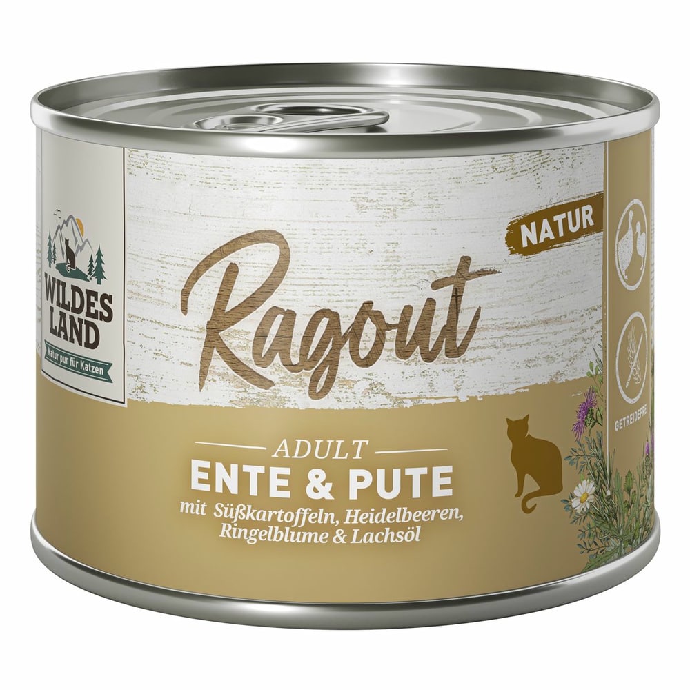 Feline Ragout Adult duck &amp; turkey with sweet potatoes