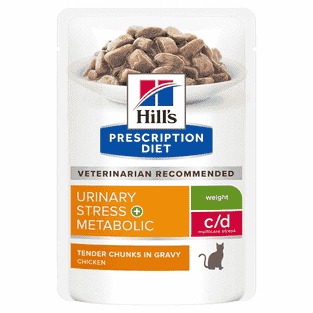 Feline c/d Multicare Stress Weight Urinary + Metabolic - Sachet