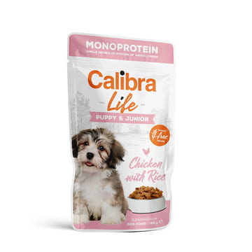 Canine Life Puppy & Junior Poulet avec riz brun