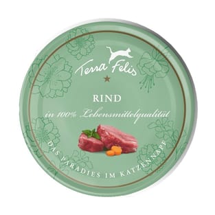 Katze getreidefrei Rind