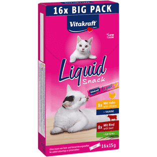 Cat Liquid Snack Huhn & Rind