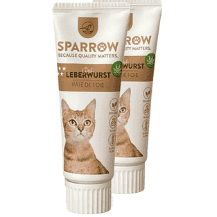 Pâté de foie avec CBD pour chats