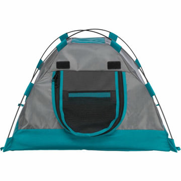 Tent for dogs dark gray/petrol
