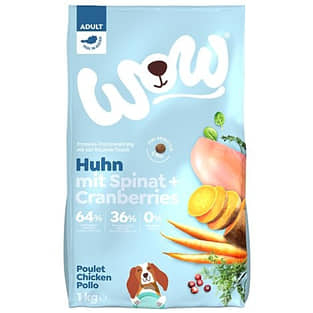 Adult Mini Huhn mit Spinat und Cranberries