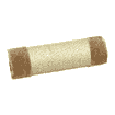 Säule Sisal mit Plüsch Ø 15 x 30 cm (M10), beige