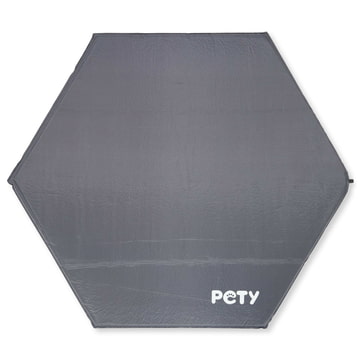 Set de parc pour chiens anthracite