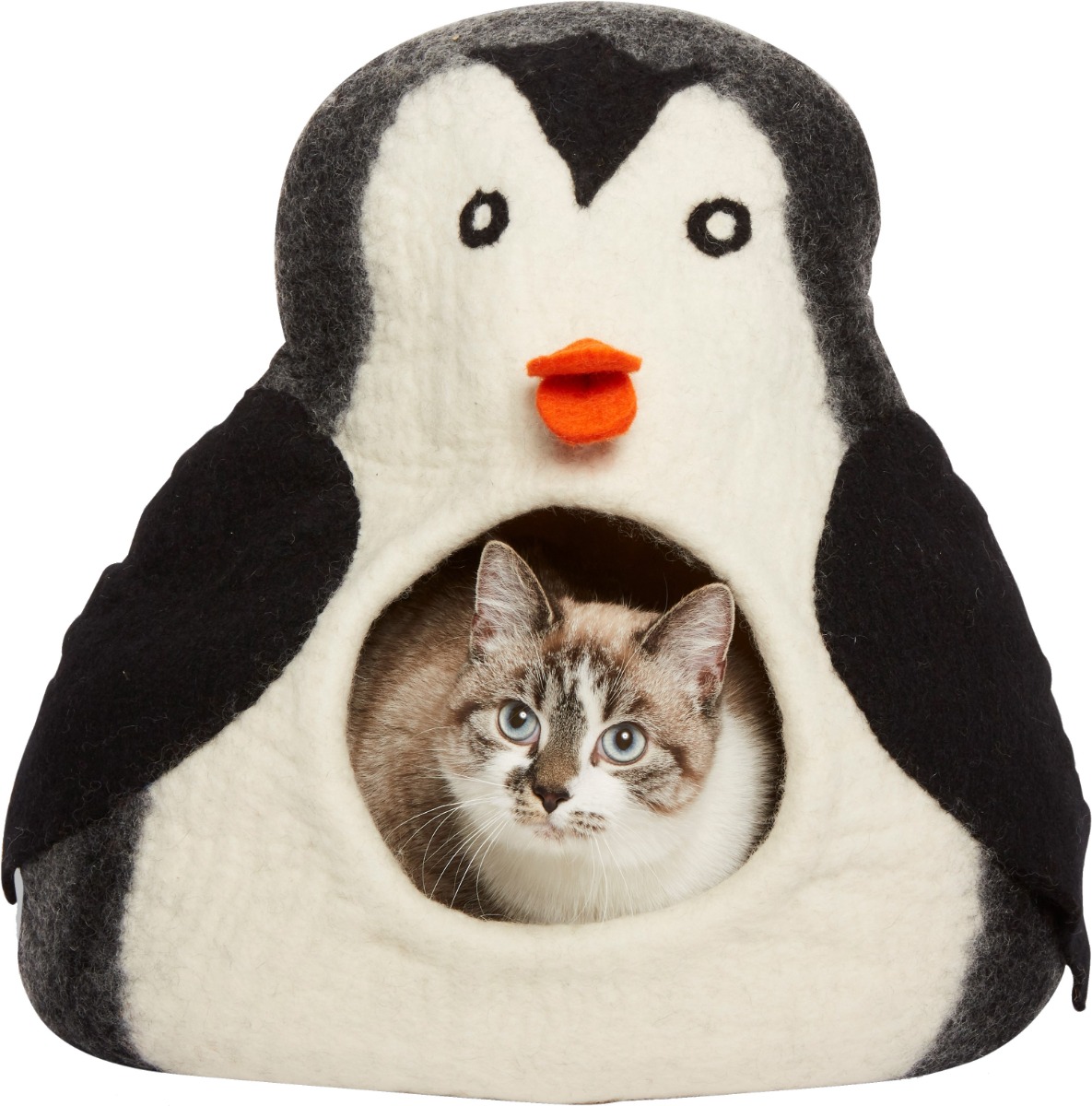Höhle Pinguin Schwarz/Weiss