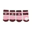 Hundesocken mit Anti-Slip Naturi, braun