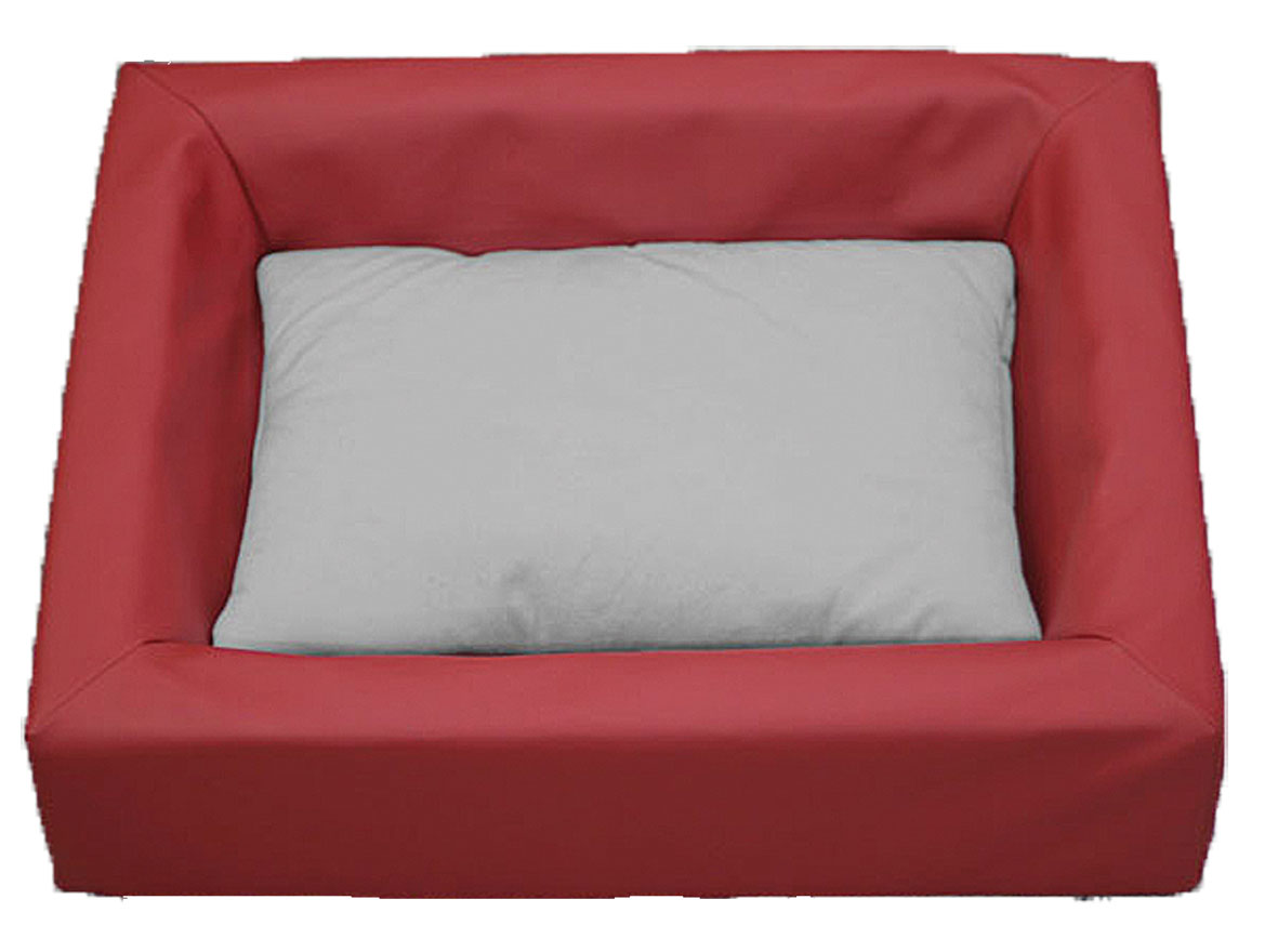 Lit hygiénique lavable avec coussin intégré