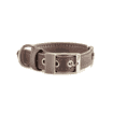 Bilbao Similpelle Halsband für Hunde in braun