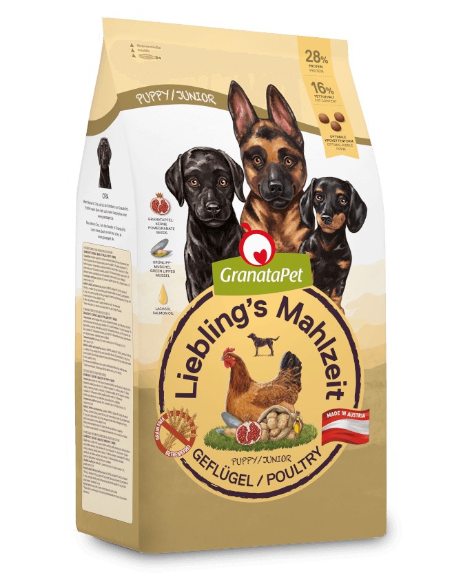 Hund - Liebling's Mahlzeit Geflügel Junior