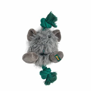 2 x Safari Big Foot Elefant Hundespielzeug