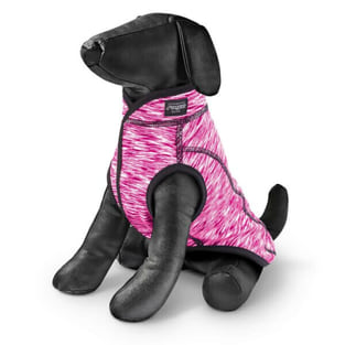 Manteau pour chien Comfyskin rose chiné