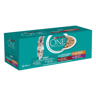 Adult poulet, poisson de mer, bœuf & agneau 40x85g