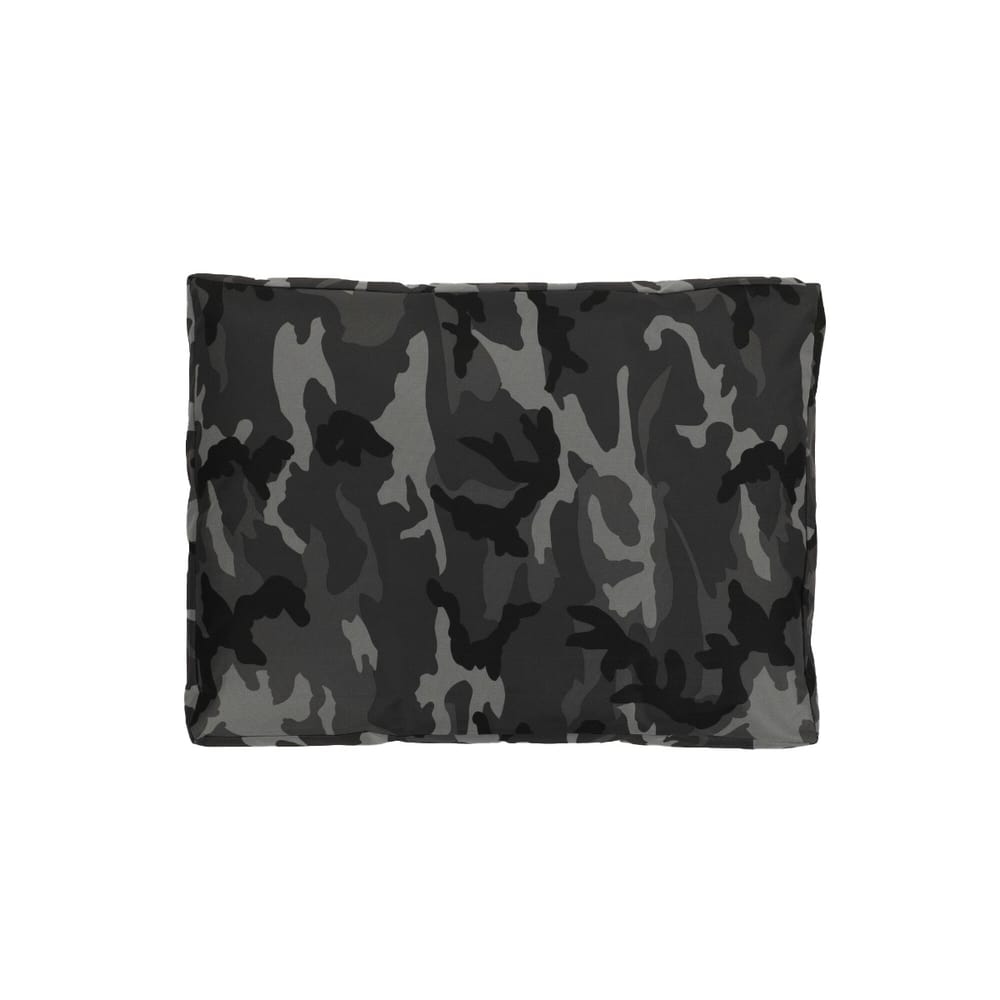 Hundeliege Allwetter Camouflage Grau