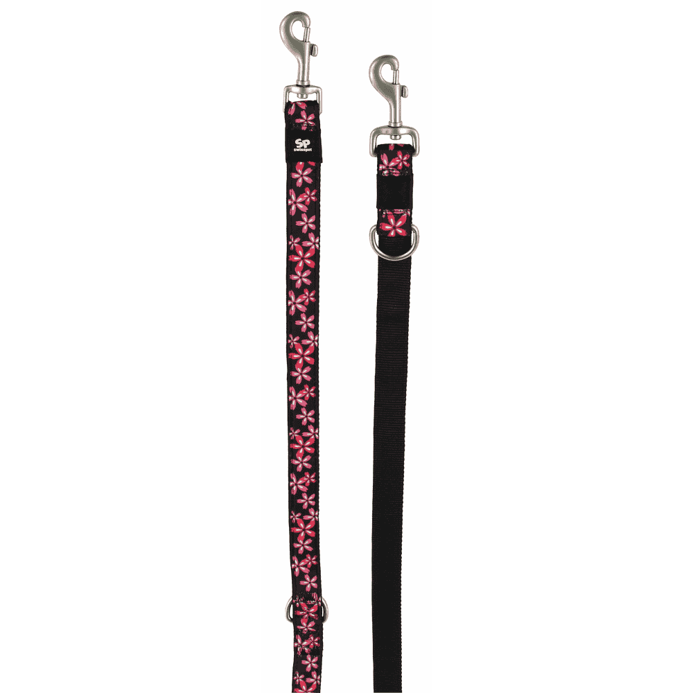 laisse Flower, rose S