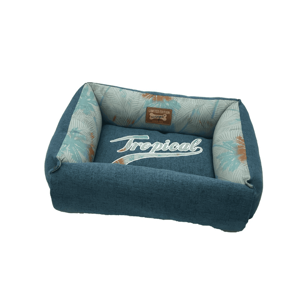 Hunde- & Katzenbett Tropical